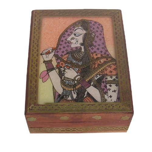 Wooden Gemstone Painting Box