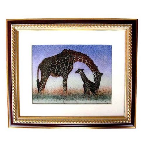 Gemstone Painting Giraffe