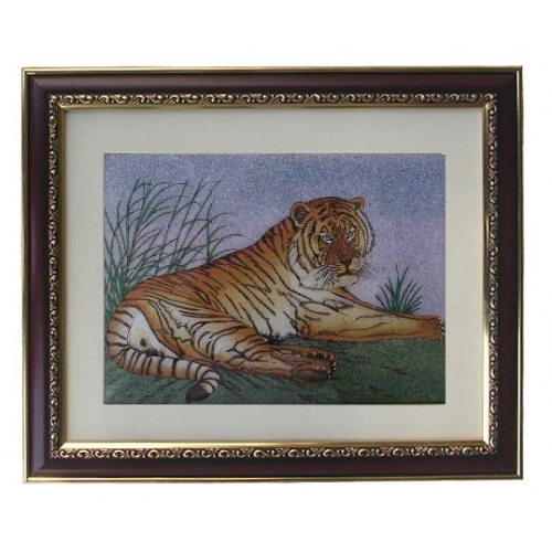 Gemstone Painting Tiger