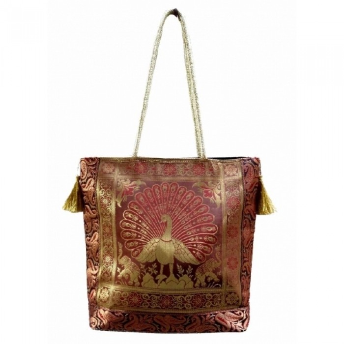 Ethnic Bags Peacock Design